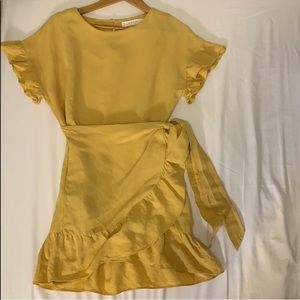 ASTR light yellow dress